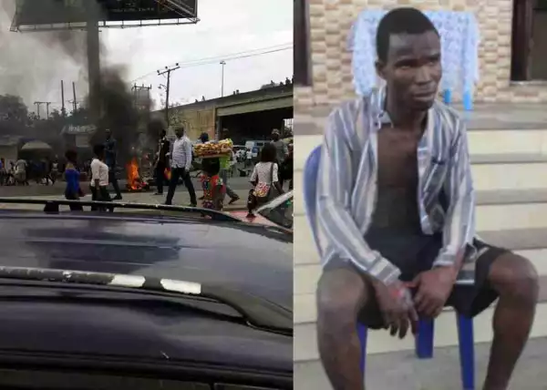 Protest In Rivers State Over The Escape Of UNIPORT Undergraduate Who Murdered 8-Yr-Old Chikamso (Pics)